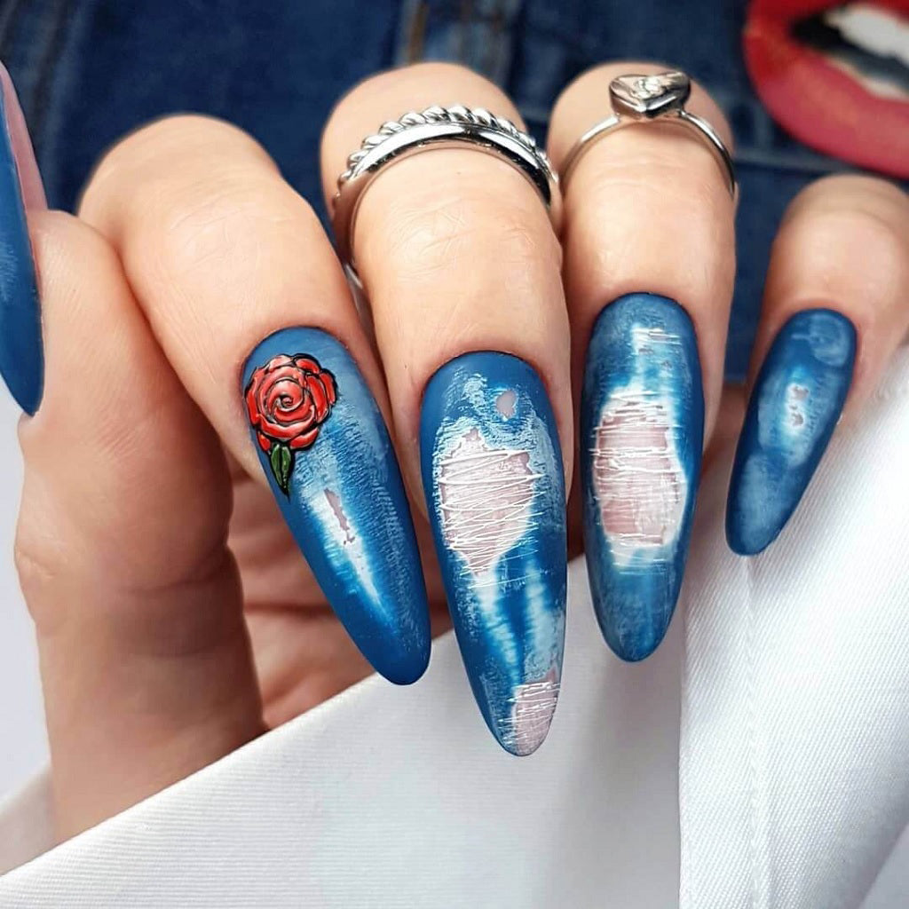 Creating Denim Nail Art: A Step-by-Step Guide