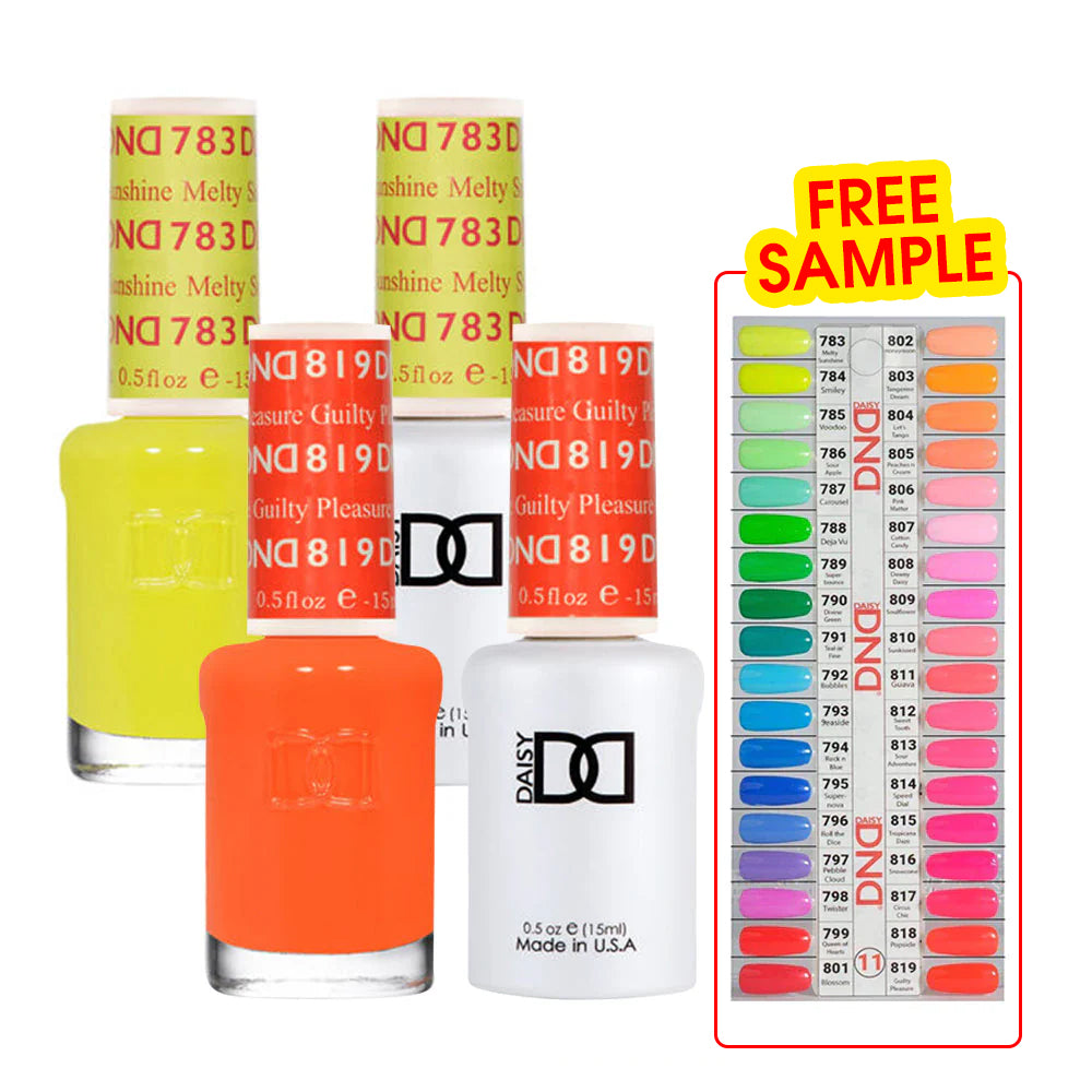 Product image for DND Part 11 - Set of 32 Gel & Lacquer Combos