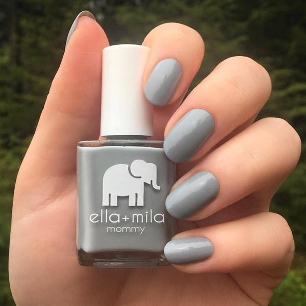 Ella+Mila Grey Skies Nail Polish