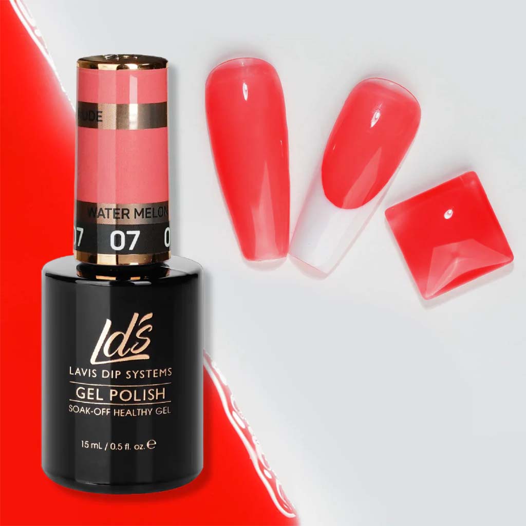 LDS 07 Watermelon Jelly Nude Gel Polish