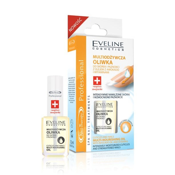 Eveline Cosmetics Cuticle and Nails Multi-Nourishing moisturizing Oil