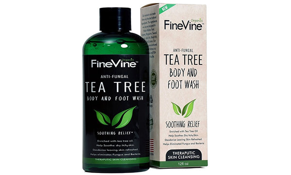 FineVine Antifungal Tea Treat Oil Body Wash