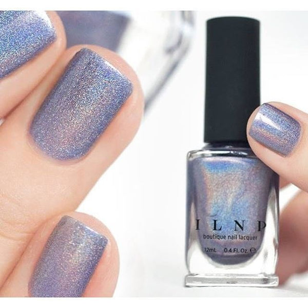 ILNP Deja Vu - Wisteria Violet Holographic Nail color