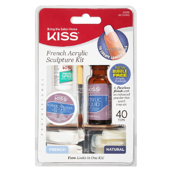 Kiss French Acrylic Sculpture Kit