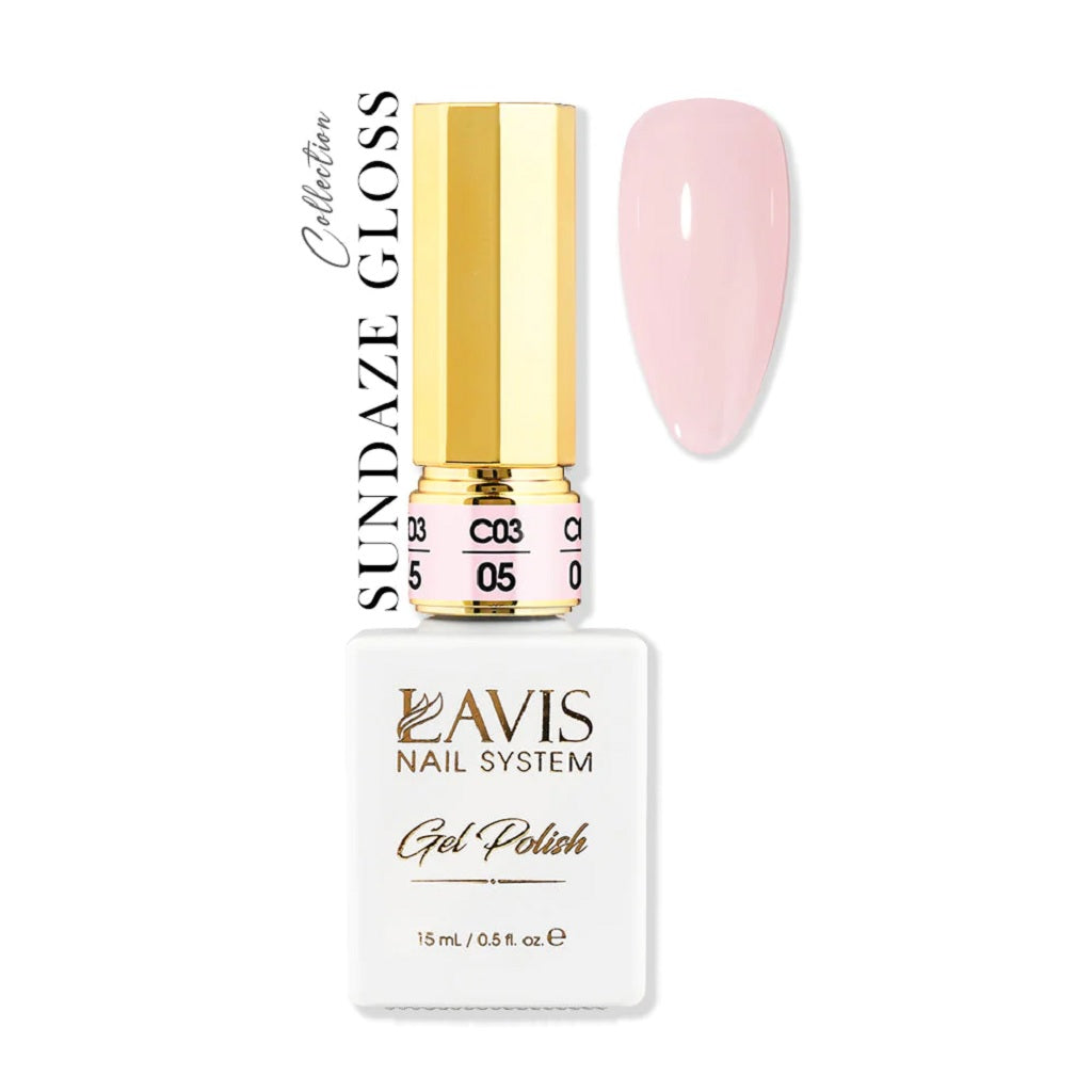 LAVIS C03 - 05 - Gel Polish 0.5 oz - Sundaze Gloss Collection