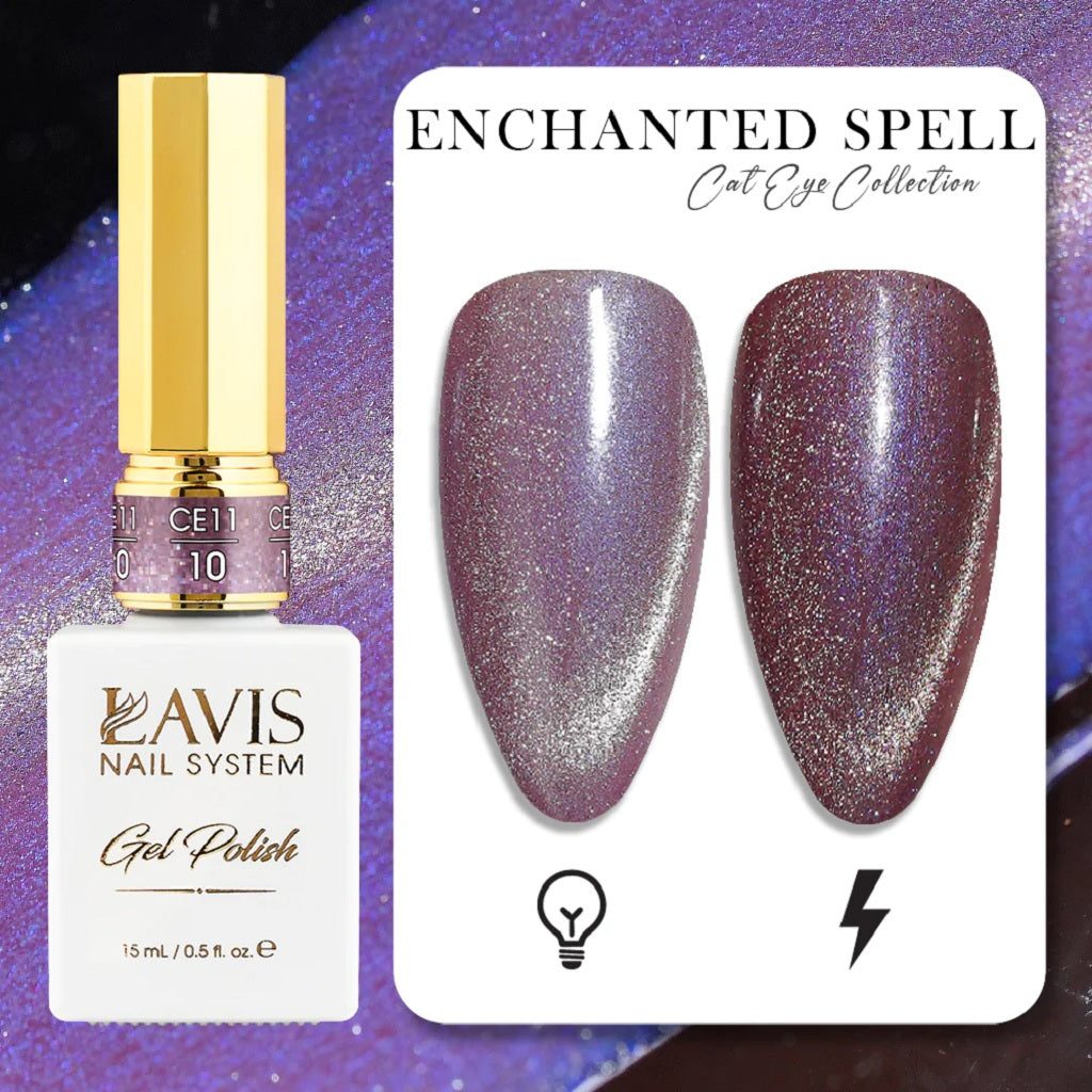 LAVIS Cat Eyes CE11 - 10 - Gel Polish - Enchanted Spell Collection