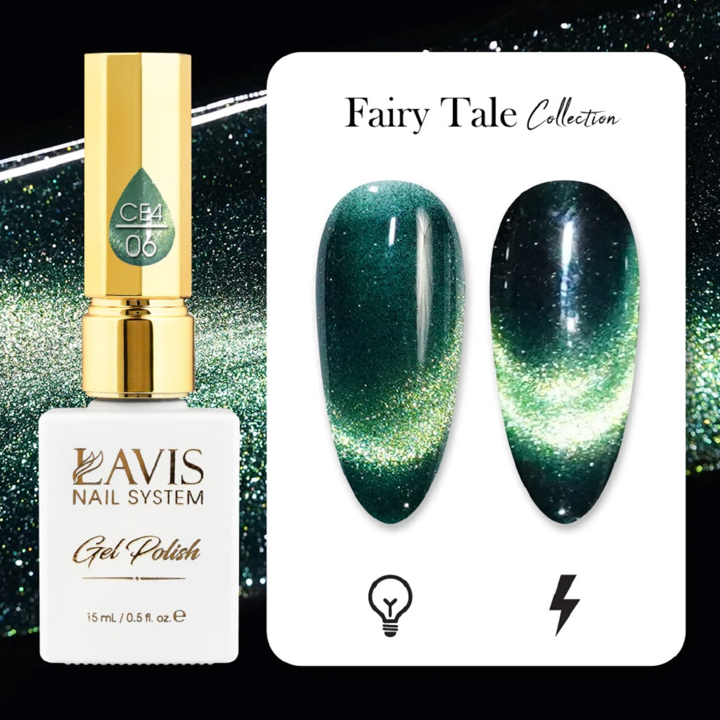 LAVIS Cat Eyes CE4 - 06 - Gel Polish - Fairy Tale Collection