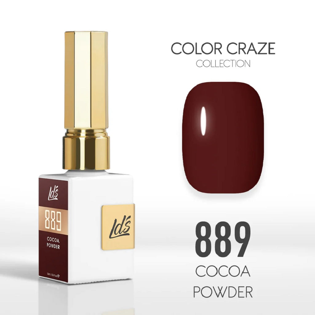 LDS Color Craze Collection - 889 Cocoa Powder - Gel Polish