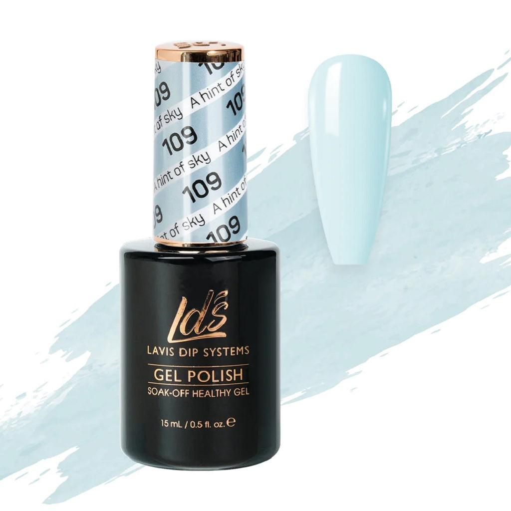 LDS Gel Polish 109 - a Hint of Sky