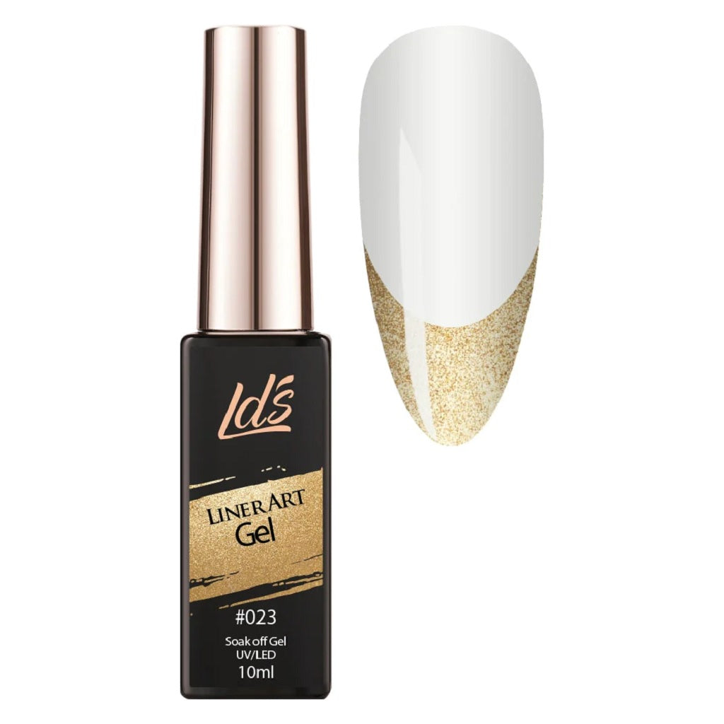 LDS Gel Polish Nail Art Liner - Gold 23 (ver 2)