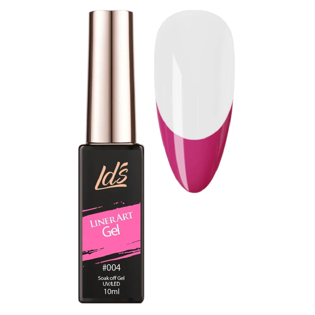 LDS Gel Polish Nail Art Liner - Hot Pink 04 (ver 2)