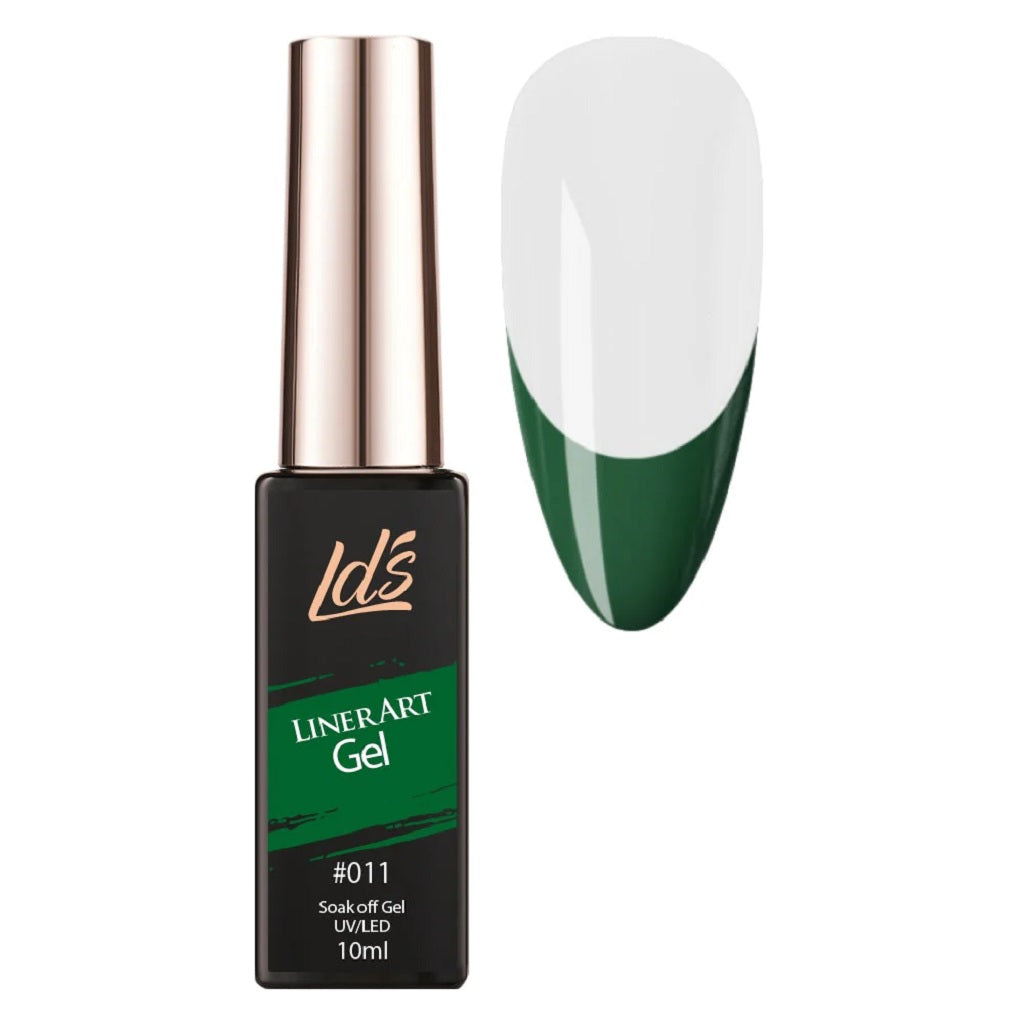 LDS Gel Polish Nail Art Liner - Pine Green 11 (ver 2)