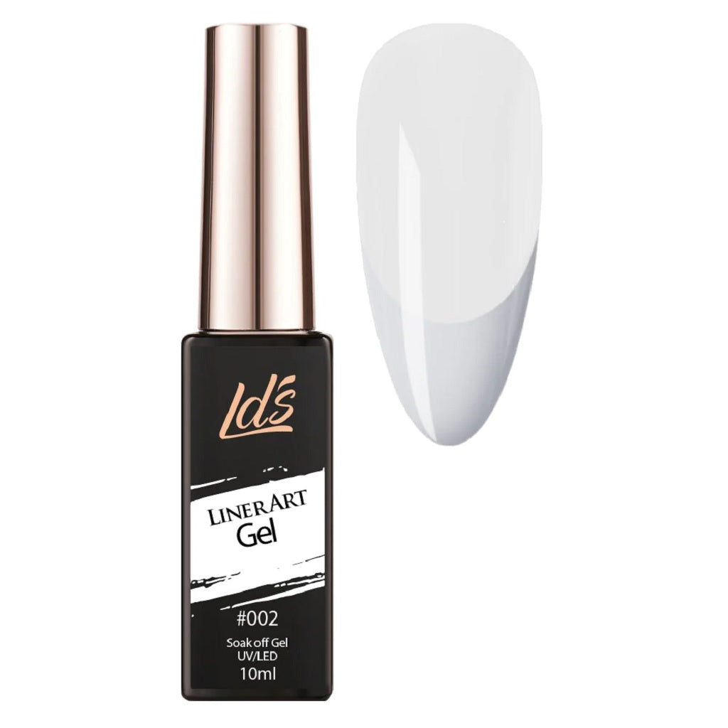 LDS Gel Polish Nail Art Liner - White 02 (ver 2)