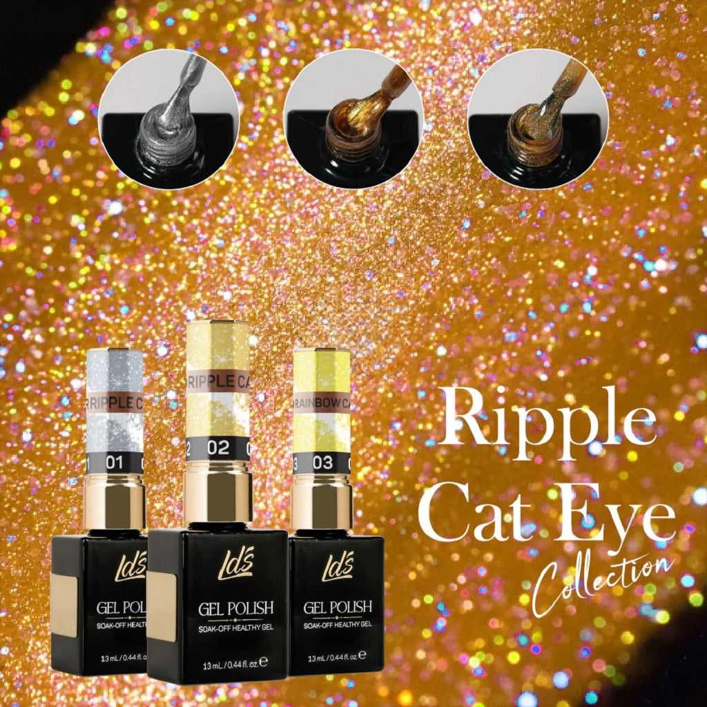 LDS Ripple Cat Eye - Set 3 - Gel Polish - Ripple Cat Eye Collection