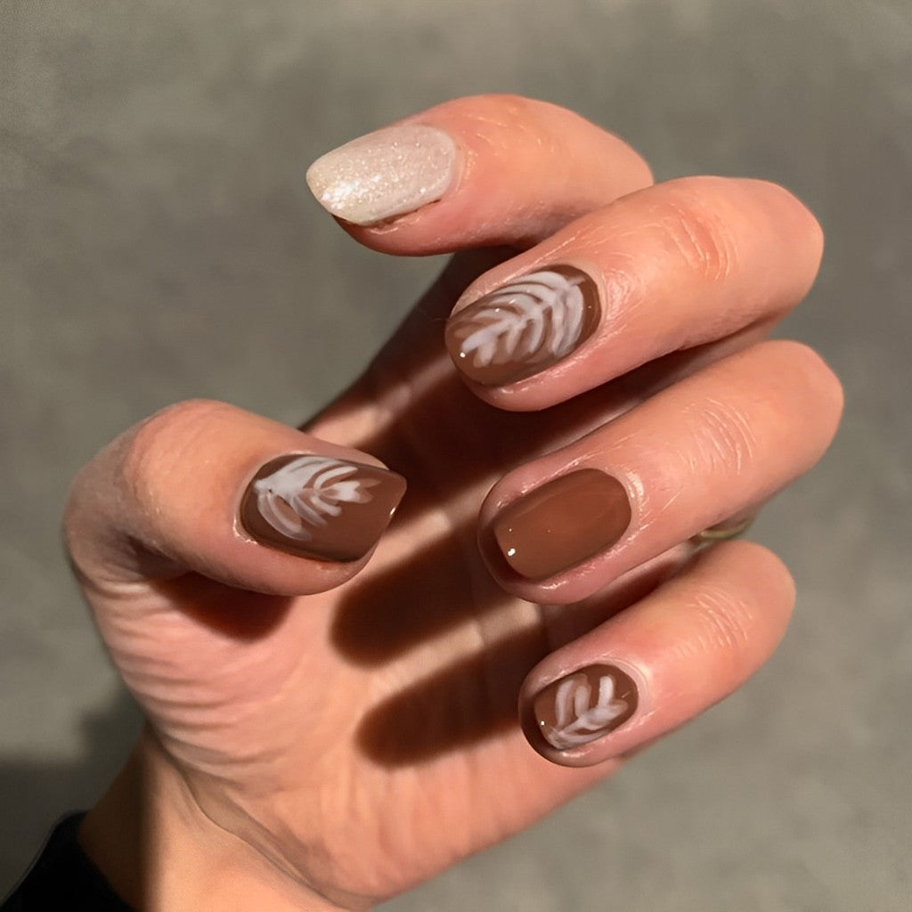 Latte Art Nails