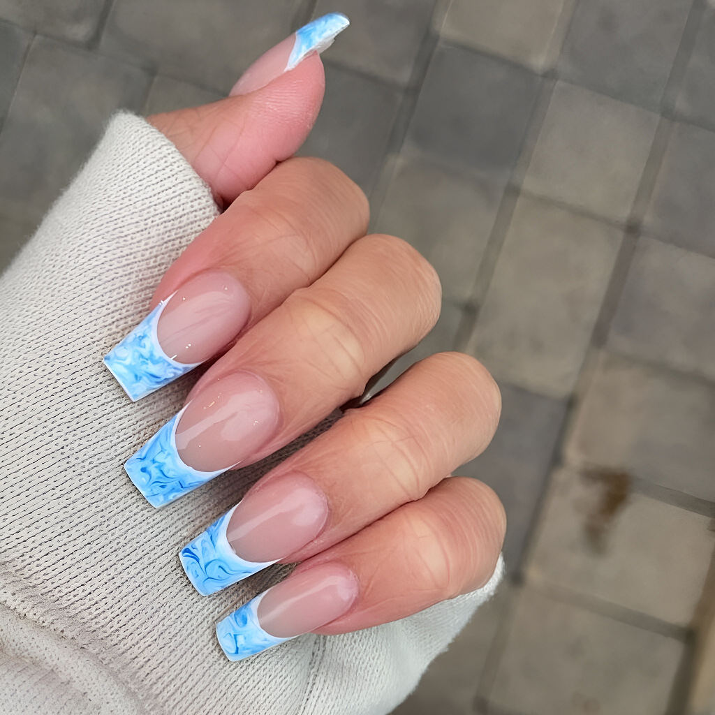 Marbled Blue Tips