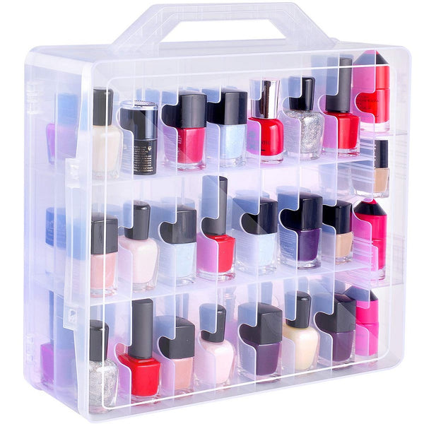 Nail Polish Organizer by Nail Pail / 32 Polishes and Accessories