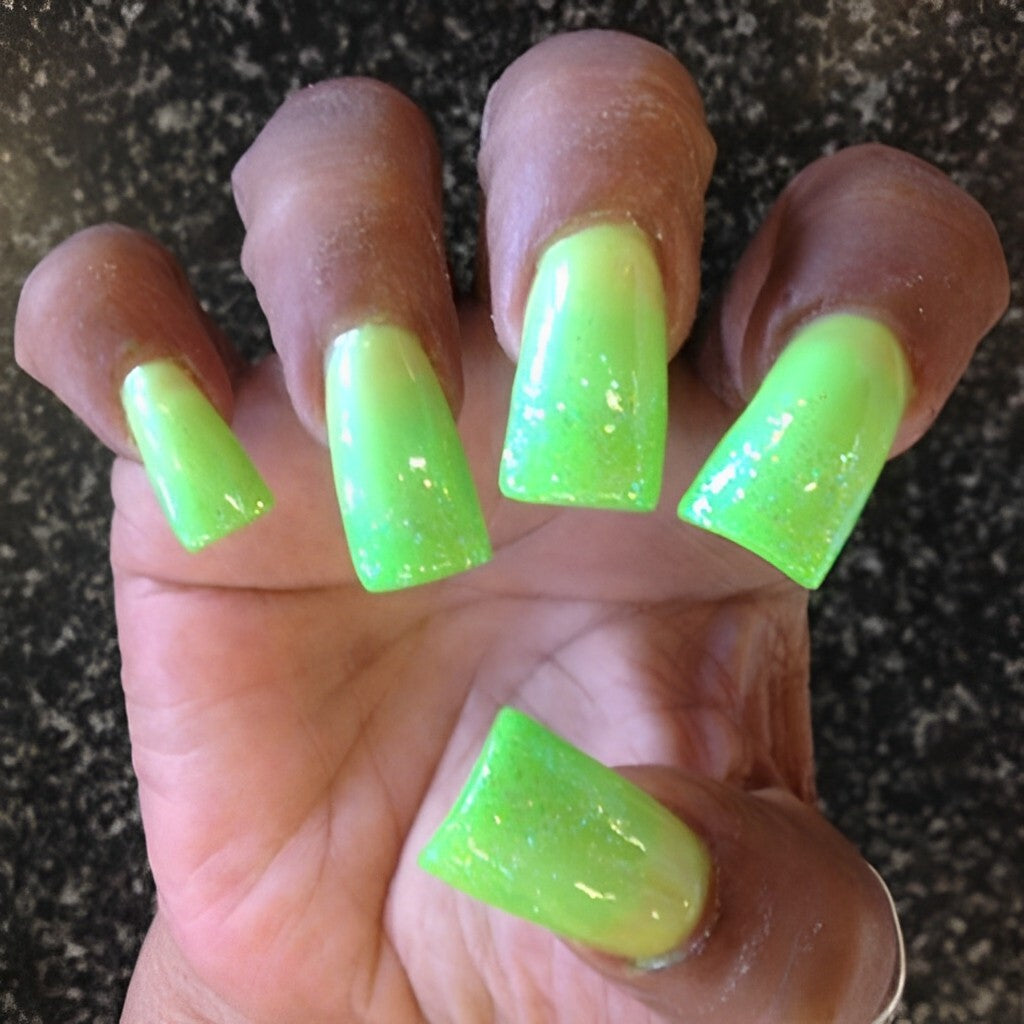 Neon Flare Nails