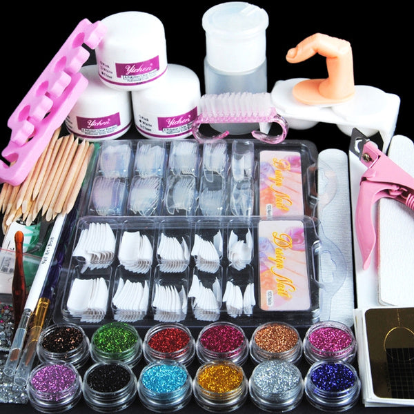 New Professional Acrylic Powder Nail Art Starter Kit