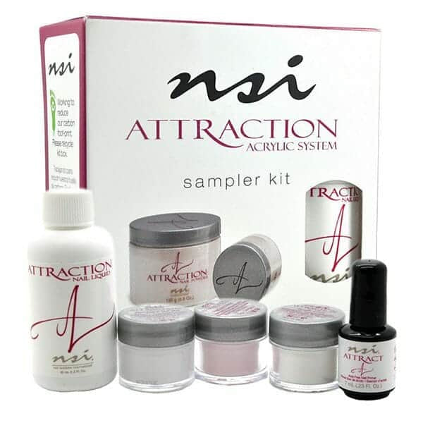 Nsi Attraction Nail Acrylic Sampler Kit