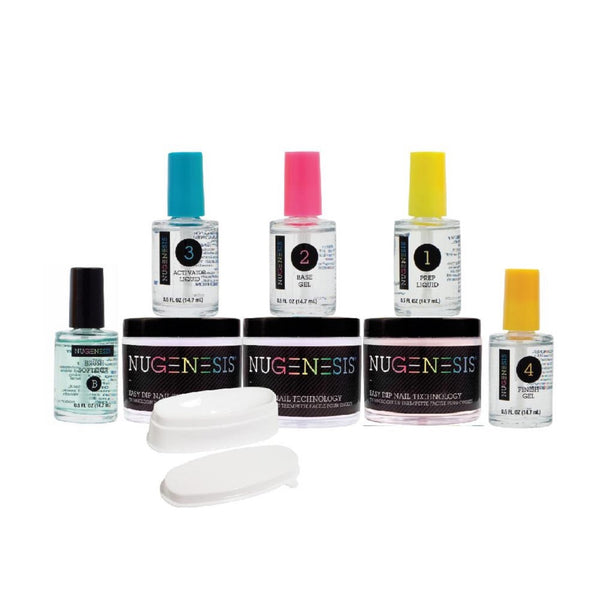 Nugenesis Dip Powder Pinks and Whites Starter Kit