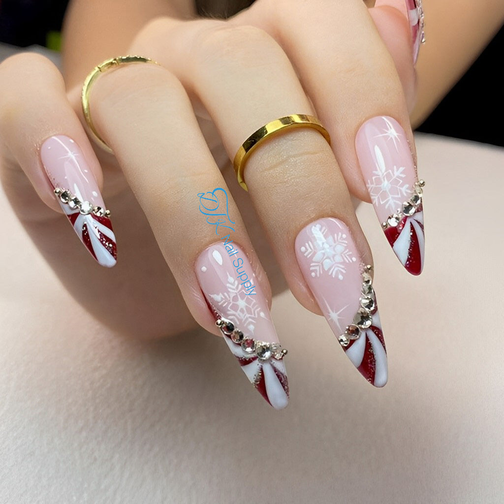 Peppermint French Tips