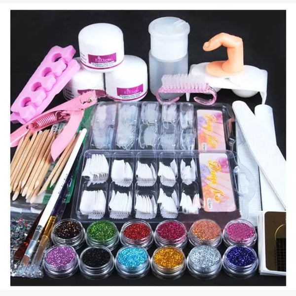 Pro Acrylic Nail 24 in 1 Full Kit