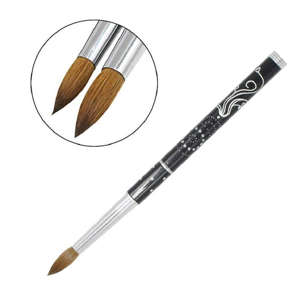 Professional Pure 100% Kolinsky Sable Acrylic Nail Art Brush by Eval