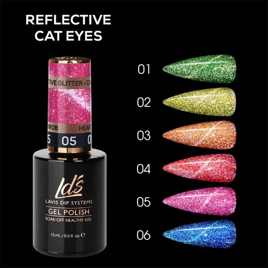 LDS Reflective Glitter Cat Eyes Collection