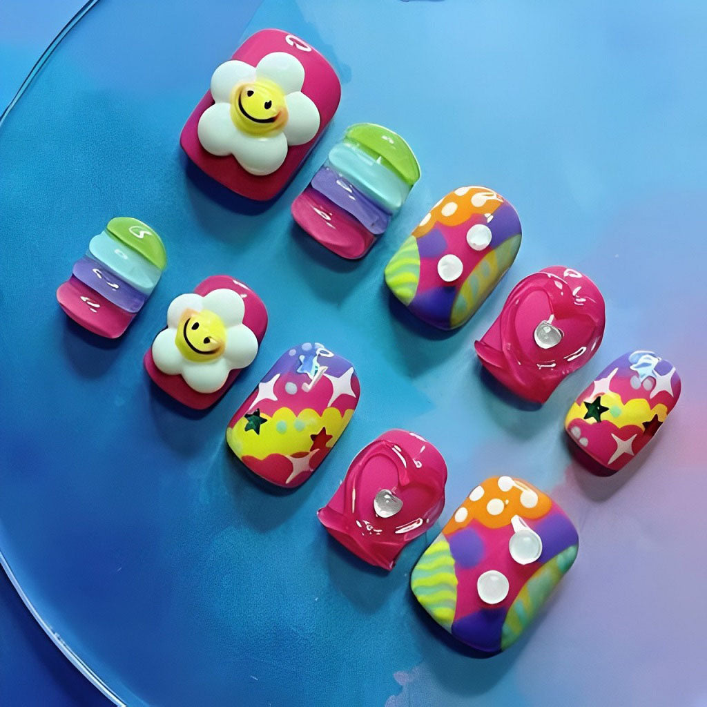 So Cute Blobby Nails