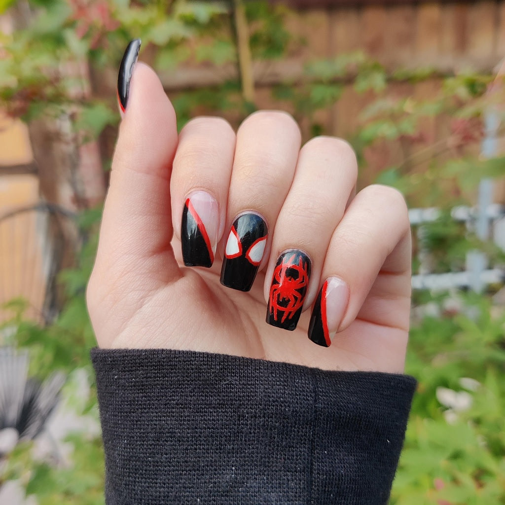 Spider-Verse Nails