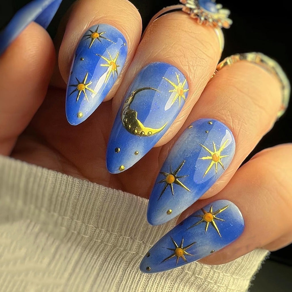 Sun and Moon Nail