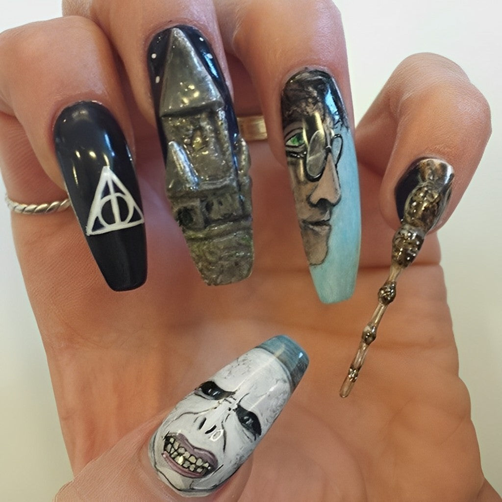 The Deathly Hallows Nails