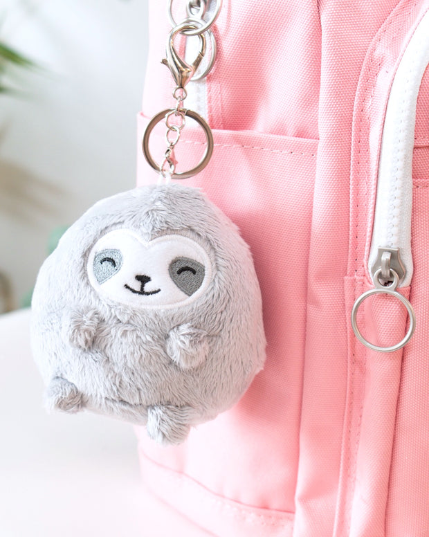 Fluffy on sale sloth keyring