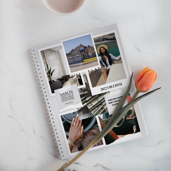 Vision board, dream board, vision board examples, vision board online, digital vision board, vision board journal, goal journal, goal setting vision board, canva vision board, vision board 2023, manifestation journal, creating a vision board journal