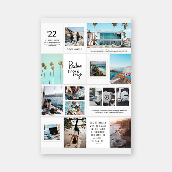 Vision Board Creator | Guided Templates | Free Shipping | Udreamr™