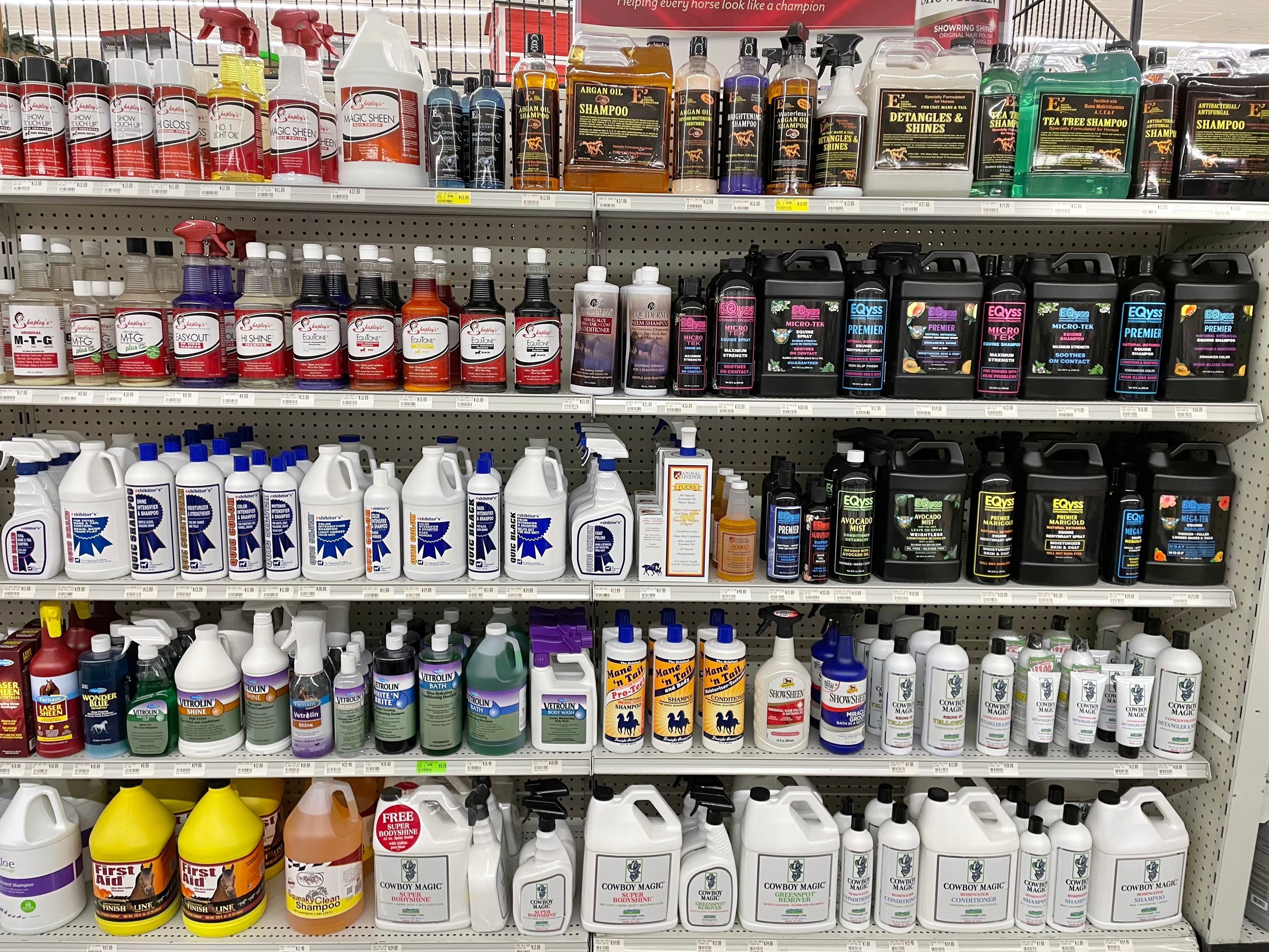 photo of Equine products we have for sale