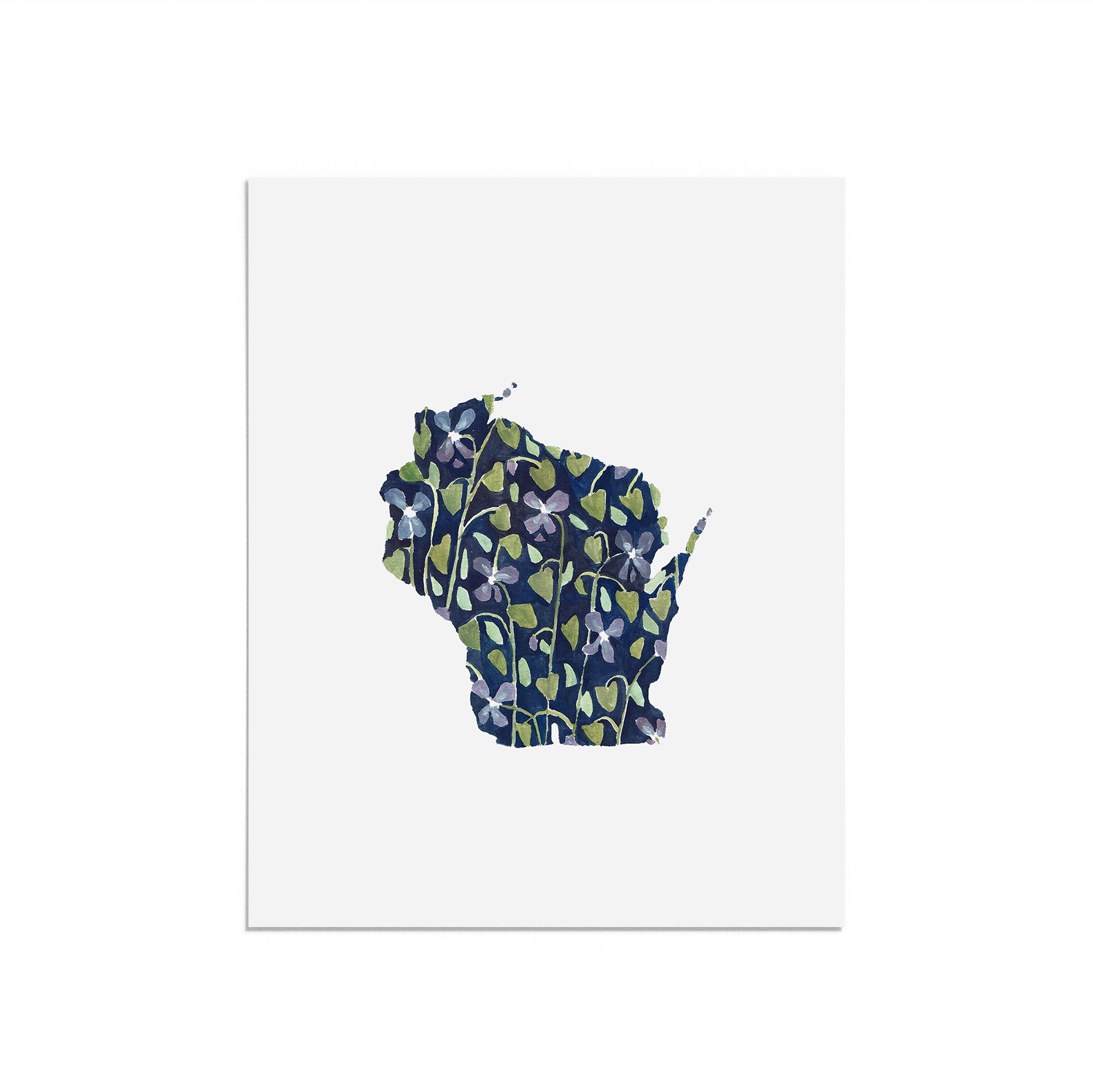 Wisconsin State Flower Print