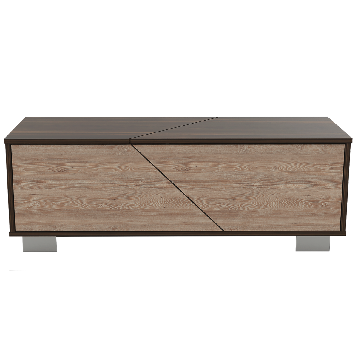 Mesa de Centro Estilo Europeo de Madera Barnwood