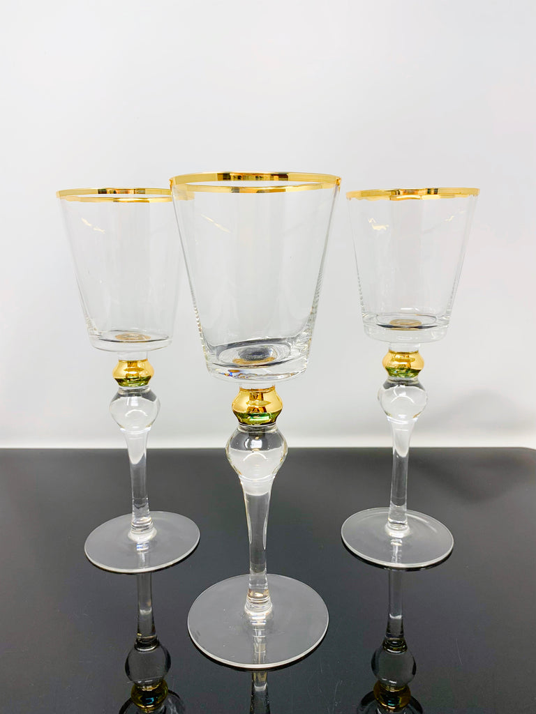 6 PIECES LUXURY GLASS SET