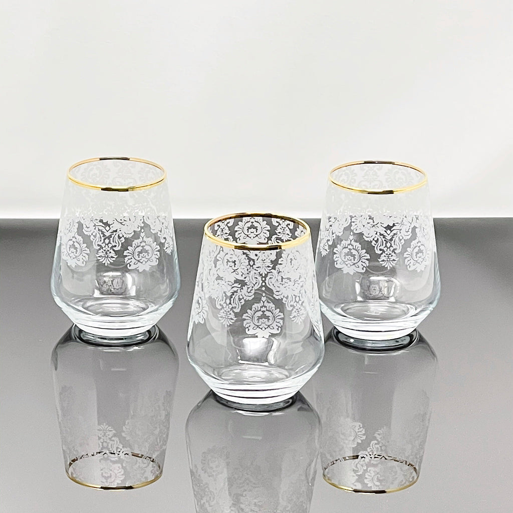 6 PIECES LUXURY GLASS SET