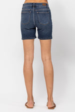Judy Blue High Rise Mid-Length Denim Shorts