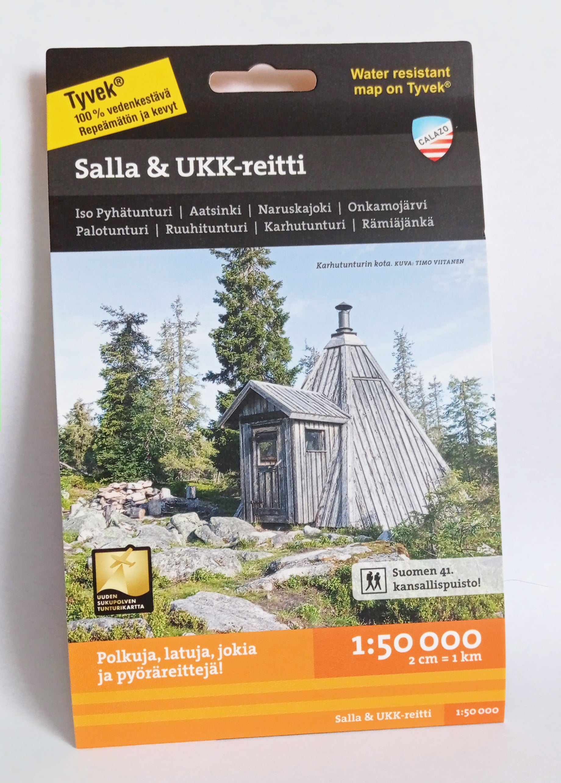 Salla & UKK-reitti 1:50 000 kartta – Salla -in the middle of nowhere