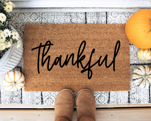 Thankful AF Doormat — joriandco