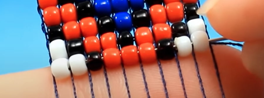 fabrication bracelet traditionnel perles