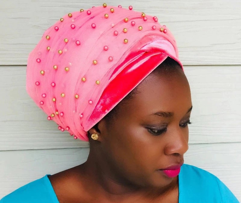 coiffe turban africaine