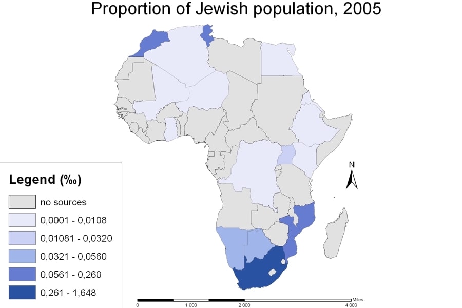 Population Juive Afrique