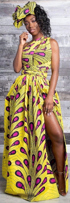 pagne africaine robe