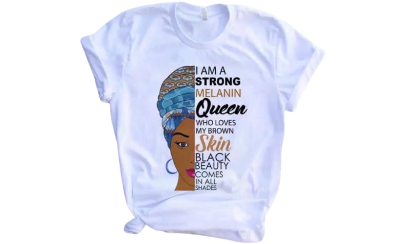 t shirt africain femme