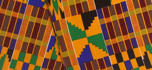 tissu motif kente